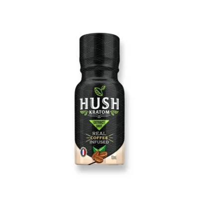 Hush Kratom Extract Shot Coffee Infused 10mL