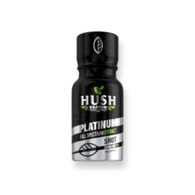 Hush Kratom Platinum Shot Extract 10mL